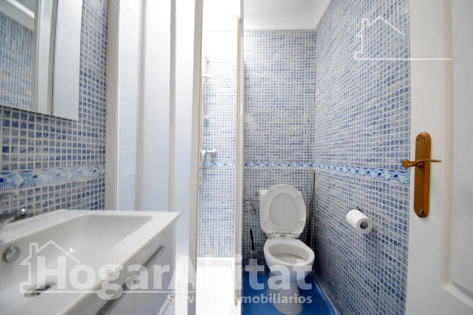 Baño de Casa adosada en venta en Dénia con Aire acondicionado, Calefacción y Terraza