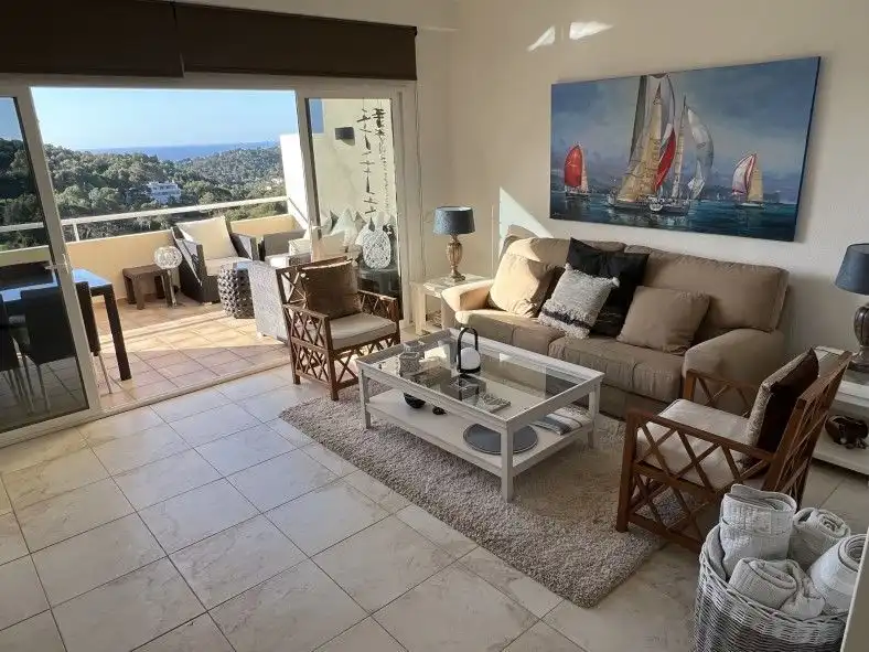 Sala de estar de Dúplex en venta en Altea con Aire acondicionado, Calefacción y Terraza