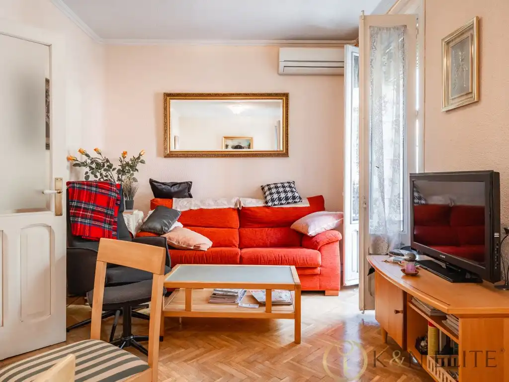 Living room of Flat for sale in Madrid  with Air Conditioner, Heating and Balcony