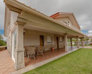 Exterior view of House or chalet for sale in Vigo   with Private garden, Parquet flooring and Terrace