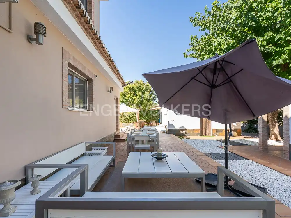 Terrace of Houses for rent in Bétera  with Air Conditioner, Heating and Private garden