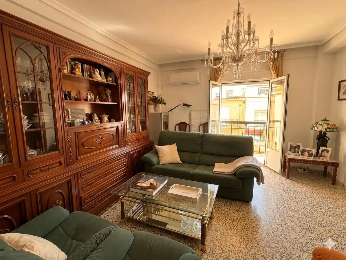 Living room of Flat for sale in Córdoba  with Air Conditioner and Balcony