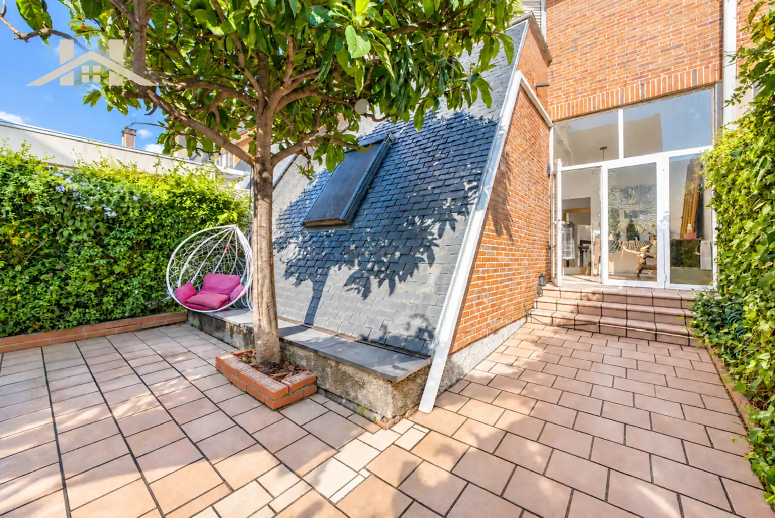 Terrasse von Einfamilien-Reihenhaus zum Verkauf in Las Rozas de Madrid