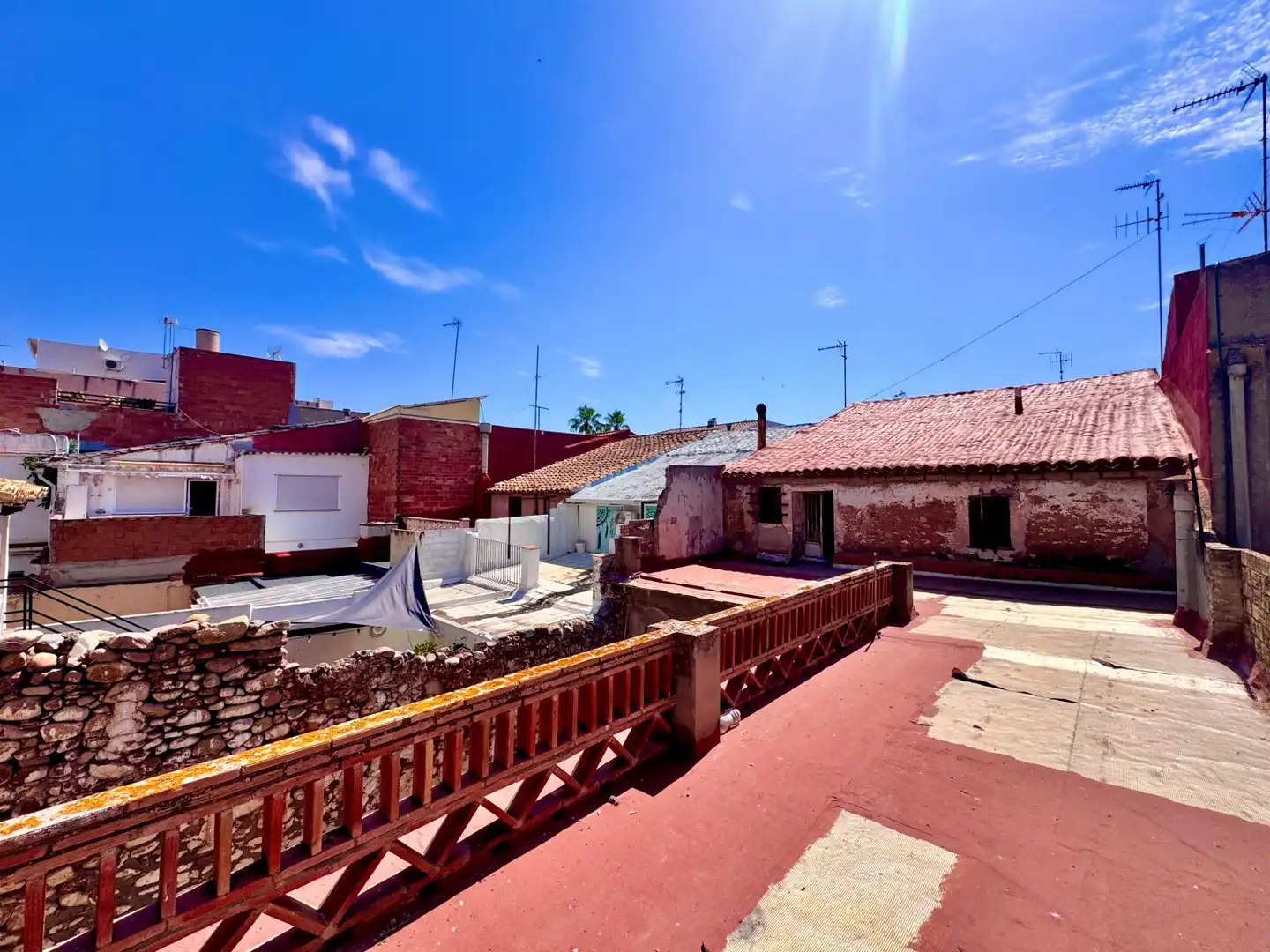 Vista exterior de Casa o xalet en venda en Moncofa amb Balcó