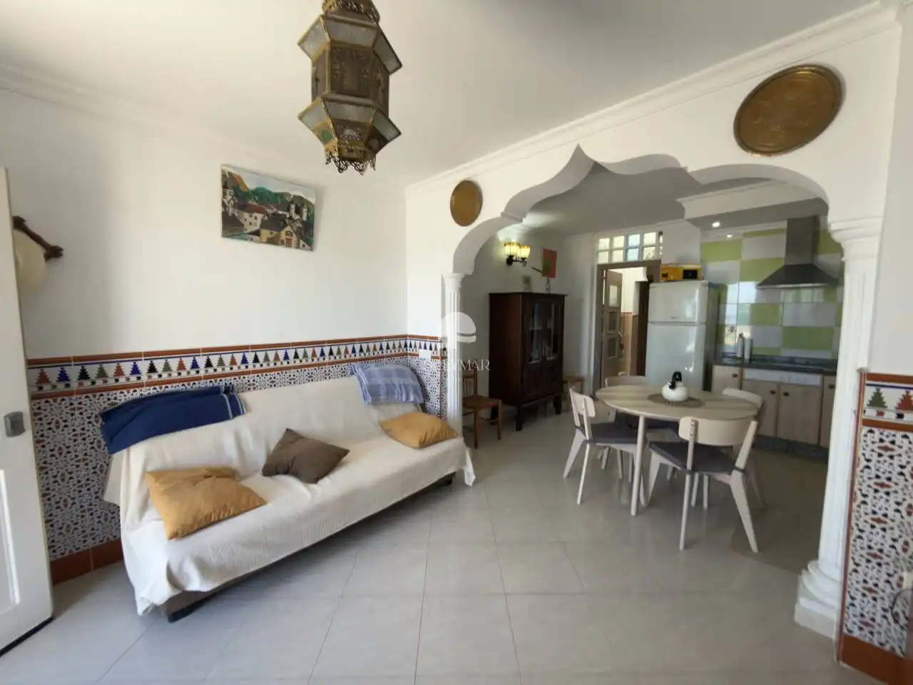 Living room of Houses for rent in Vélez-Málaga  with Terrace and Furnished