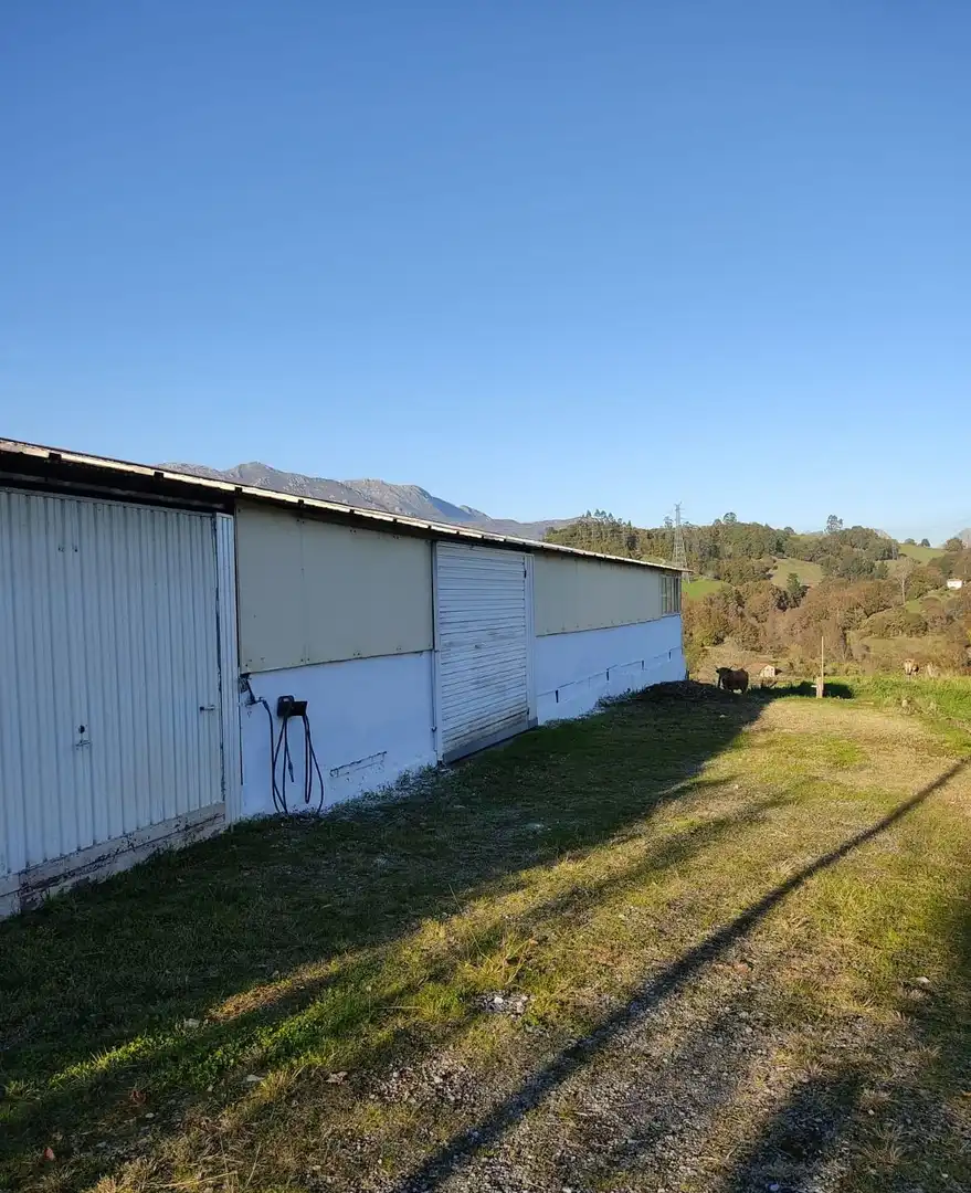 Außenansicht von Fabrikhallen zum Verkauf in Piloña