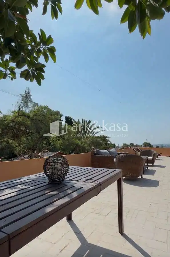Terraza de Casa o chalet de alquiler en Sagunto / Sagunt con Aire acondicionado, Jardín privado y Terraza