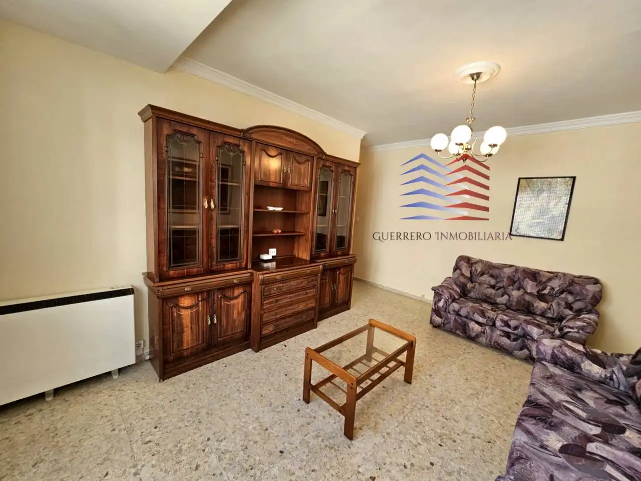 Living room of Flat for rent in Ourense Capital   with Heating, Furnished and Balcony