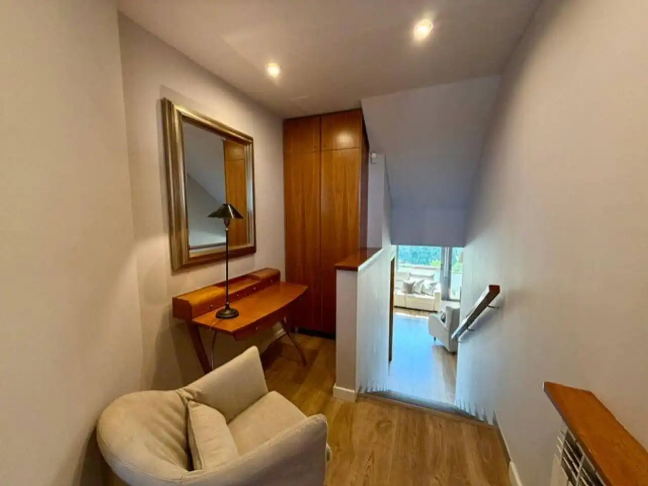 Terraza de Piso de alquiler en Sabadell con Aire acondicionado, Calefacción y Parquet