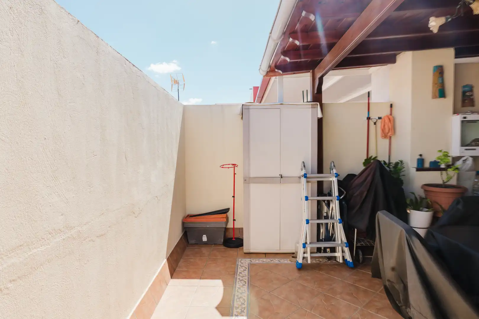Terrassa de Casa o xalet en venda en Callejón del Castillo - El Calero - Las Huesas