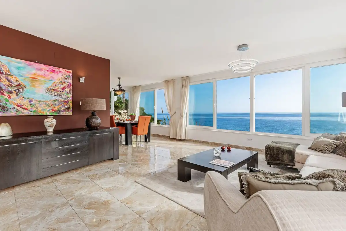 Living room of Houses for rent in El Campello  with Terrace, Swimming Pool and Furnished
