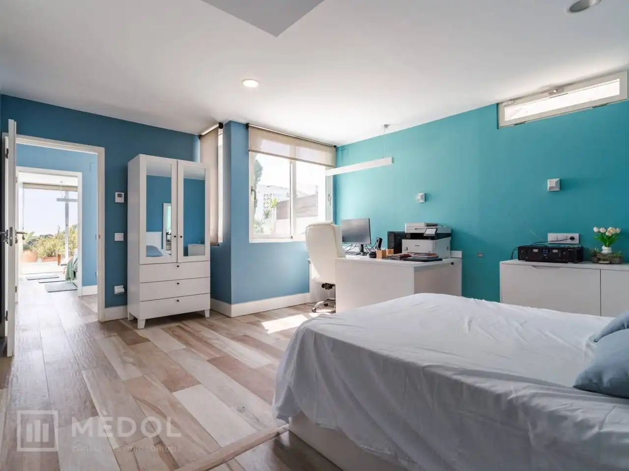 Habitación de Casa adosada en venta en Tarragona con Aire acondicionado, Calefacción y Jardín privado