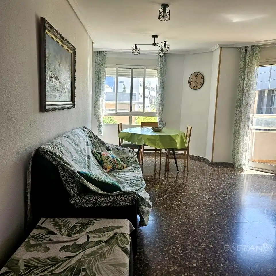 Sala de estar de Piso de alquiler en Alfara del Patriarca con Aire acondicionado, Amueblado y Balcón