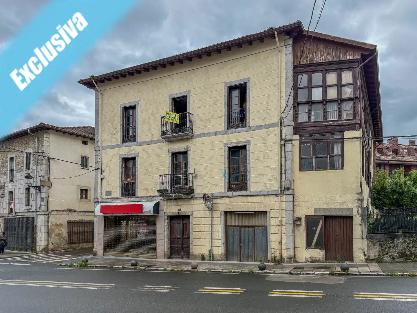 Vista exterior de Pis en venda en Ramales de la Victoria amb Jardí privat, Terrassa i Balcó