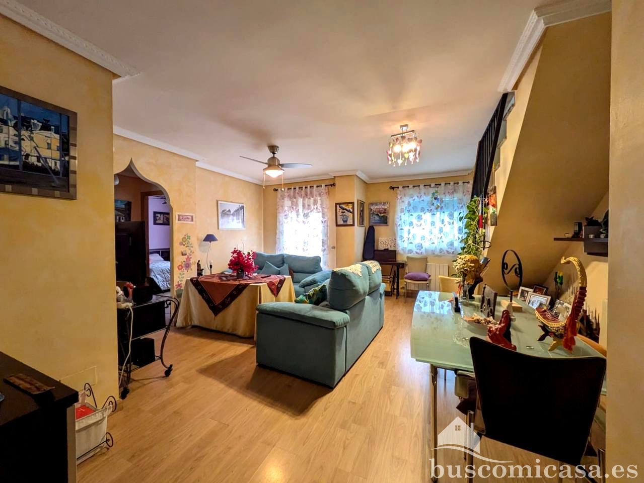 Sala d'estar de Dúplex en venda en Linares amb Aire condicionat, Calefacció i Terrassa