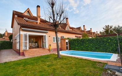 Garden of Single-family semi-detached for sale in Rivas-Vaciamadrid  with Air Conditioner, Heating and Private garden