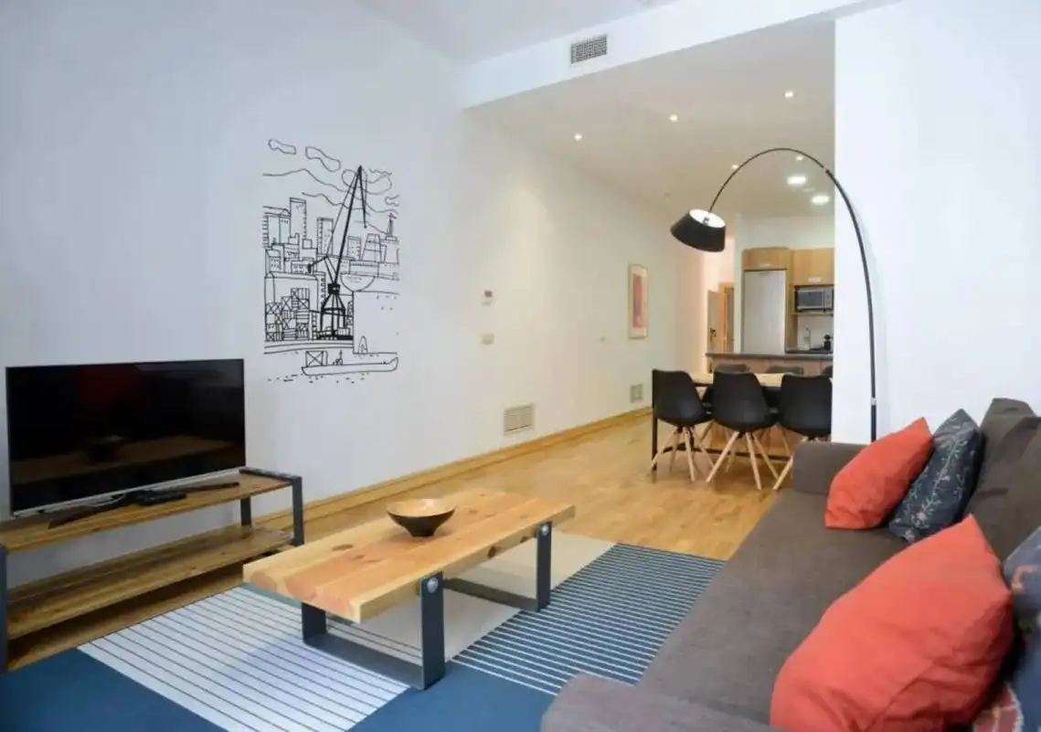 Living room of Flat for rent in Carretera de Cádiz
