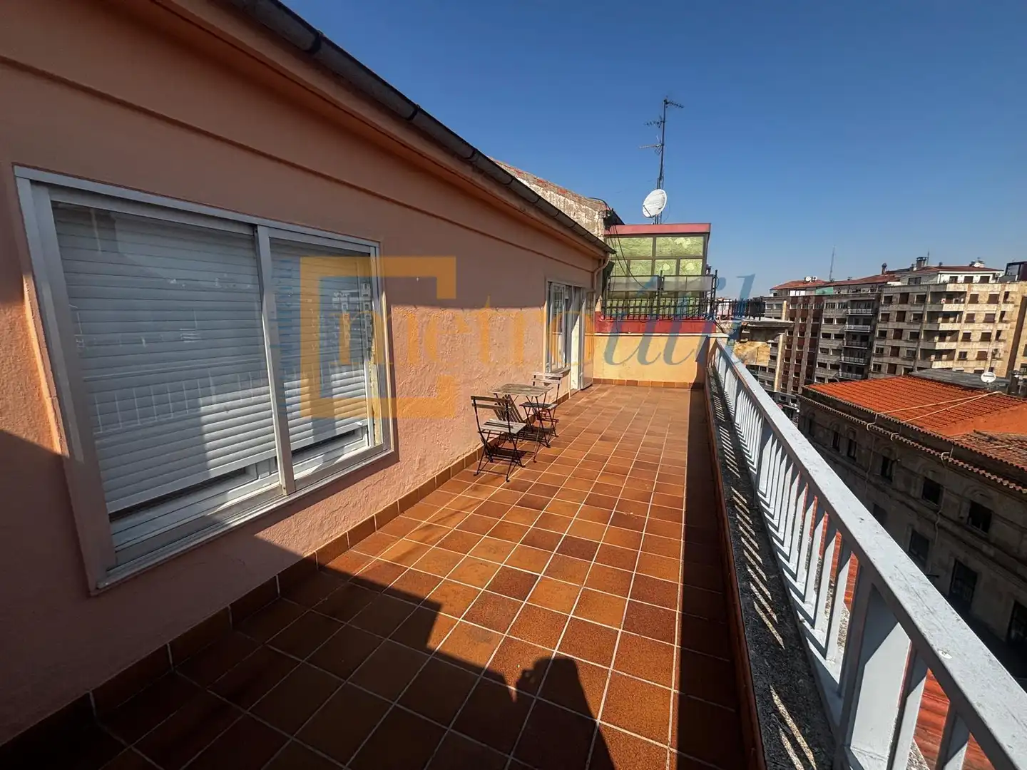 Terrace of Attic for rent in Salamanca  with Heating, Terrace and Furnished