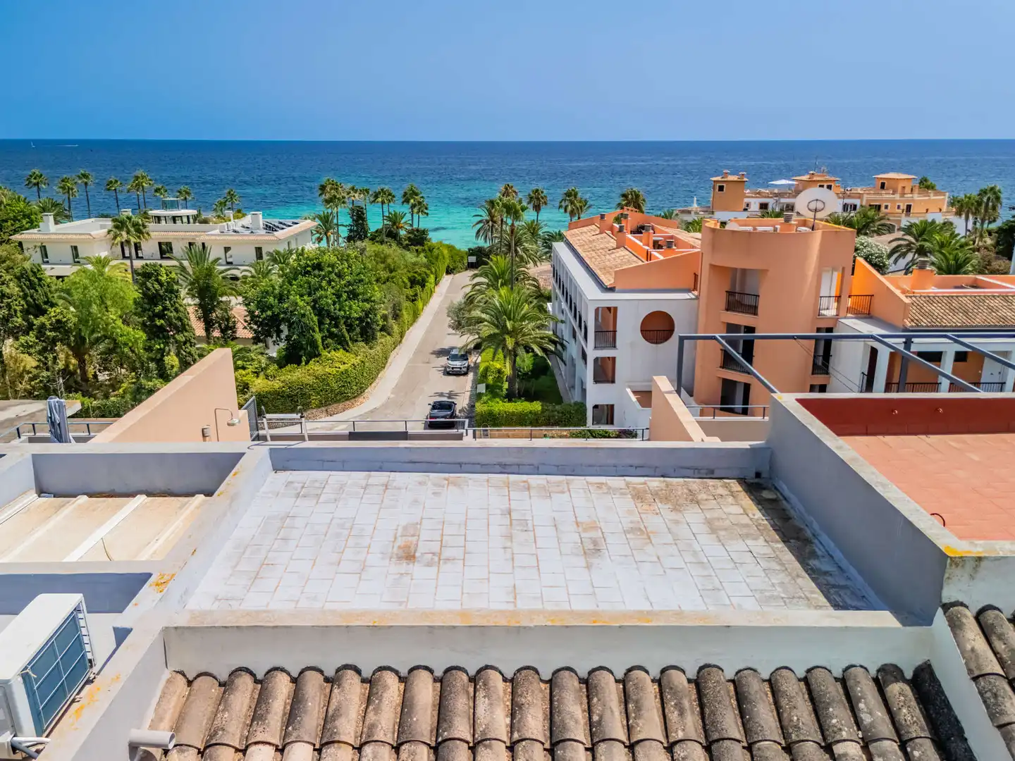 Vista exterior de Ático en venta en Son Servera con Aire acondicionado, Terraza y Amueblado