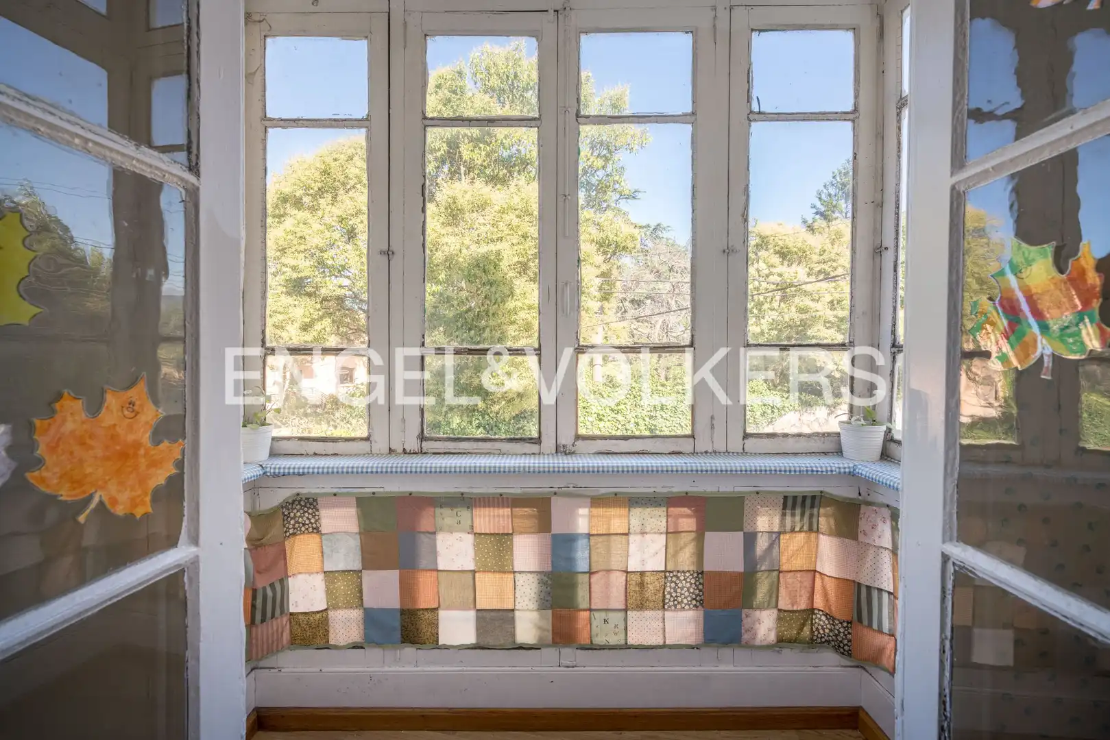 Balcony of Houses for sale in Gijón   with Heating and Parquet flooring