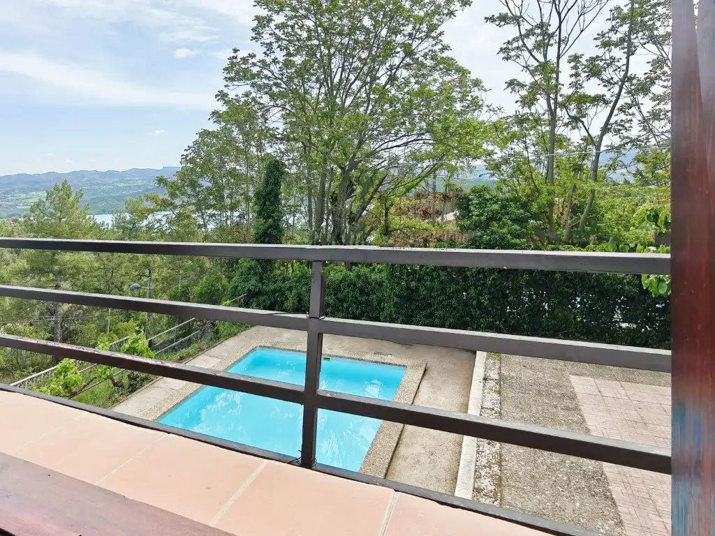Piscina de Casa o chalet en venta en La Puebla de Castro