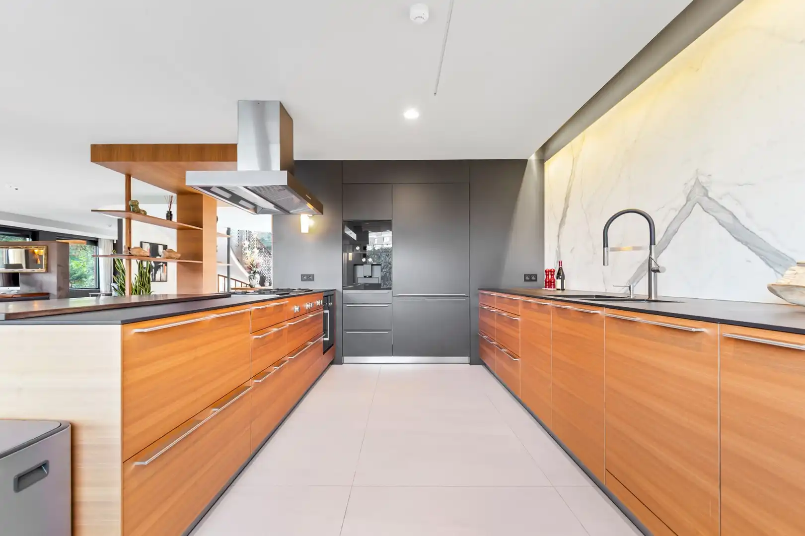Cocina de Casa o chalet en venta en Esplugues de Llobregat con Aire acondicionado, Calefacción y Terraza