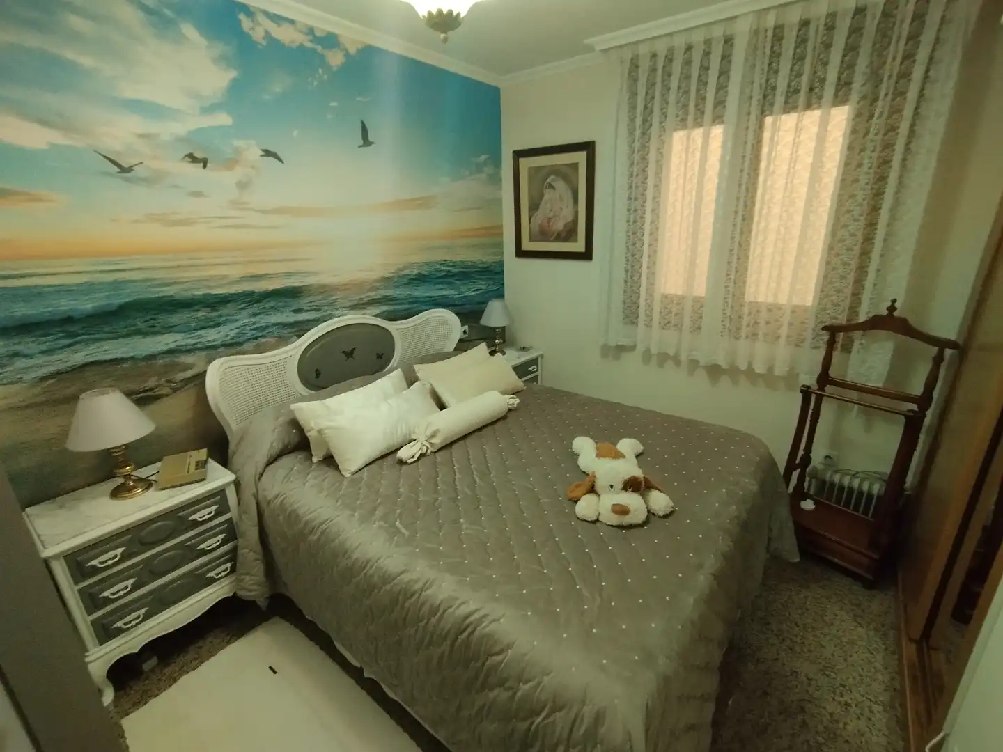 Schlafzimmer von Wohnungen zum Verkauf in O Vicedo  mit Heizung, Möbliert und Gemeinschaftspool