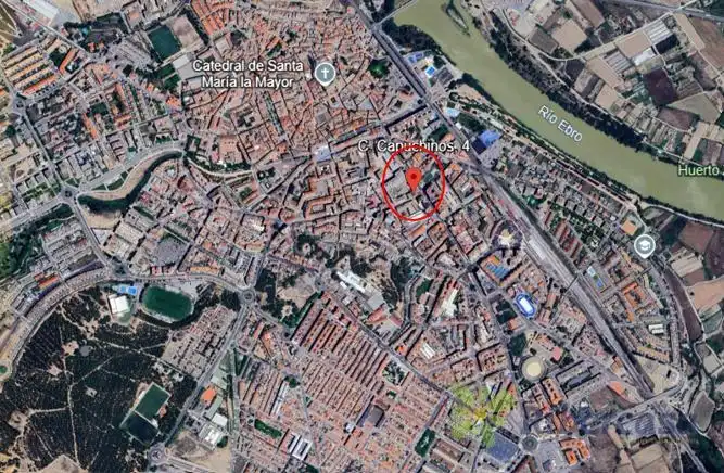 Vista exterior de Piso en venta en Tudela con Calefacción