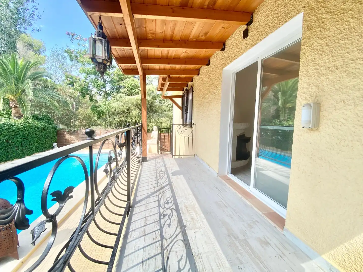 Terraza de Casa o chalet de alquiler en L'Alfàs del Pi con Aire acondicionado, Calefacción y Jardín privado