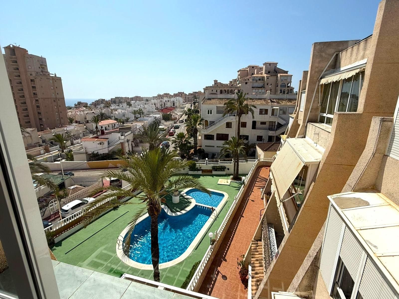 Exterior view of Attic for sale in Torrevieja  with Air Conditioner, Terrace and Community pool