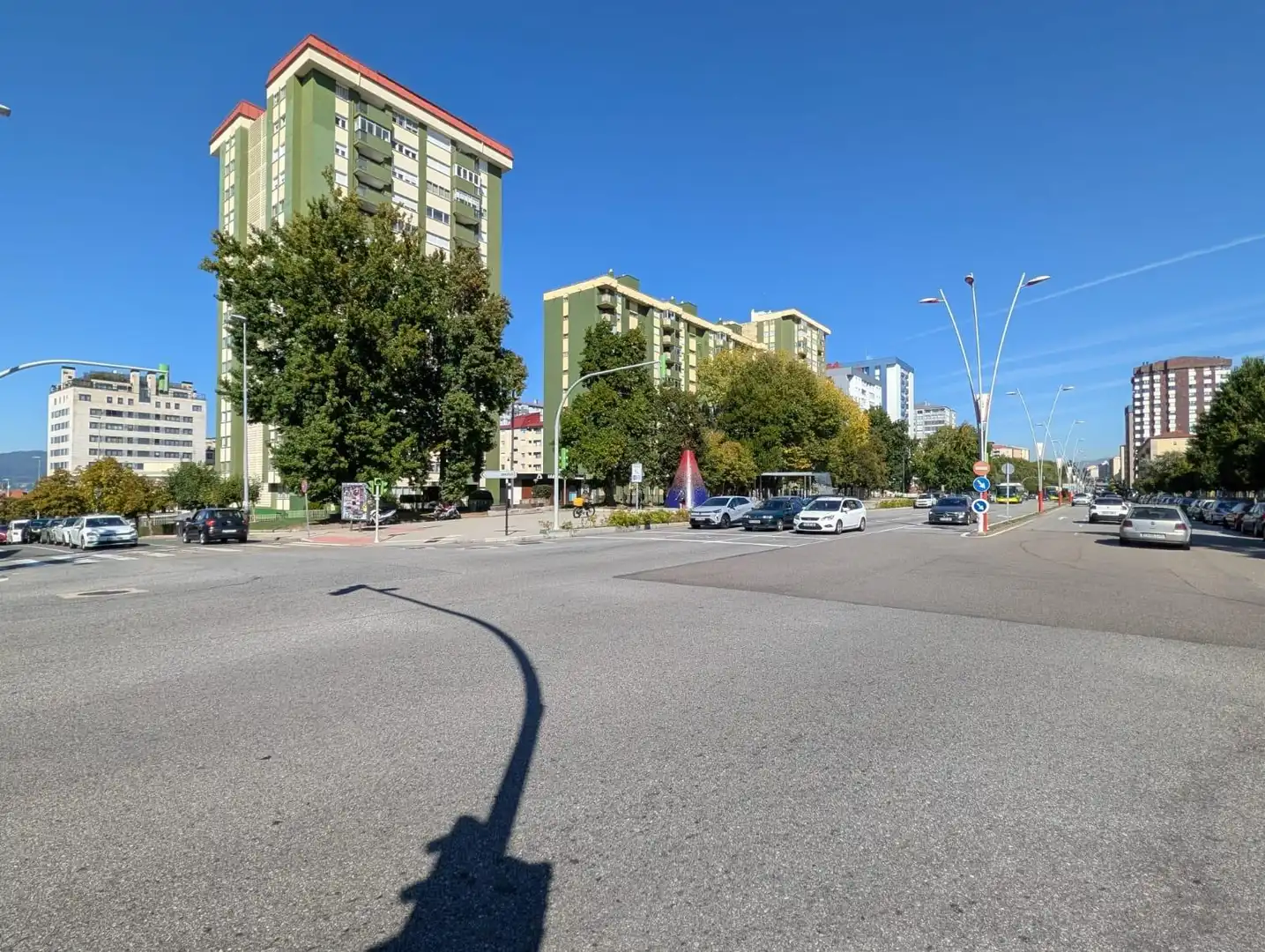 Vista exterior de Piso en venta en Vigo  con Calefacción y Trastero