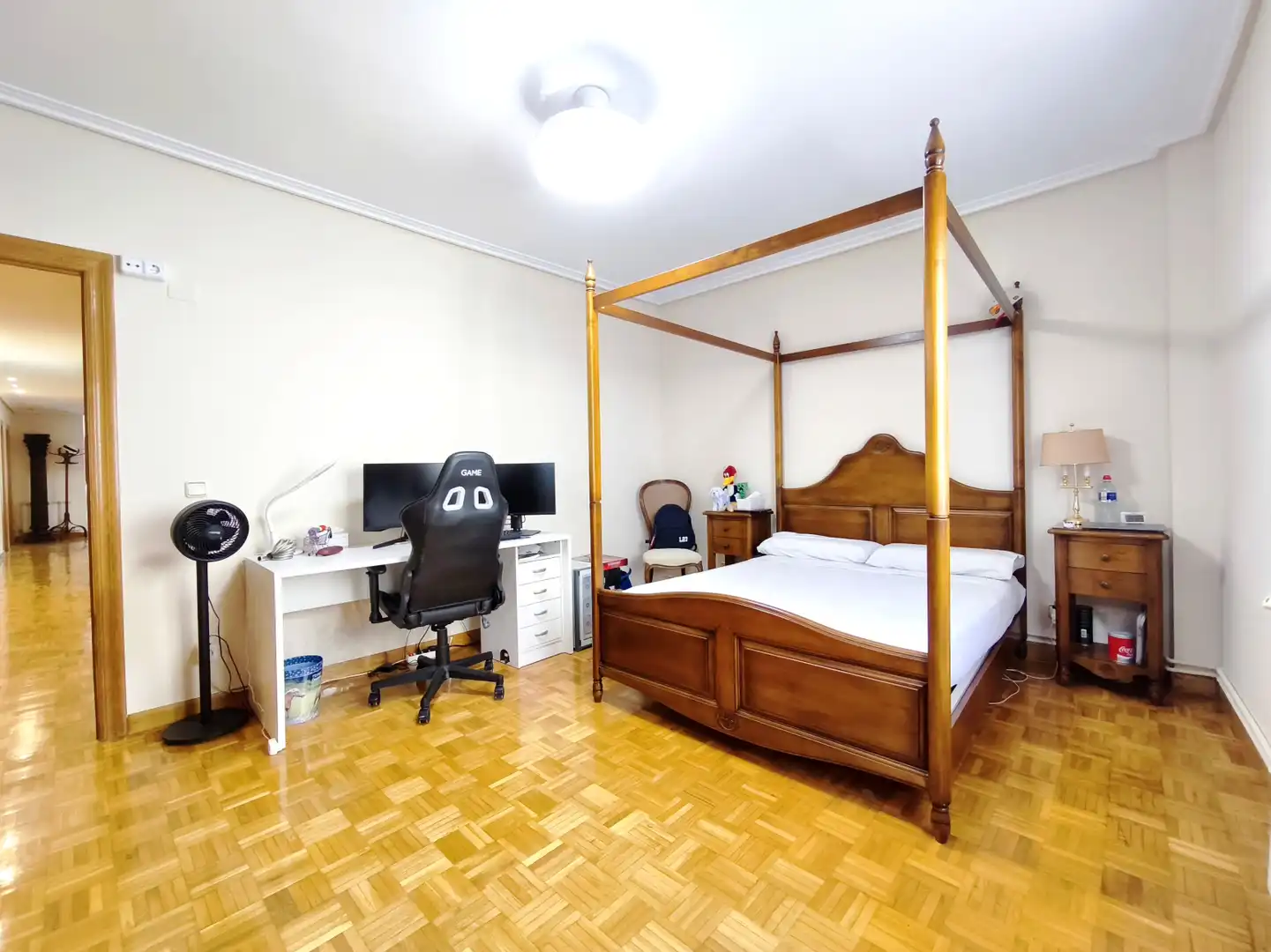 Bedroom of Flat for sale in  Logroño  with Heating, Parquet flooring and Storage room