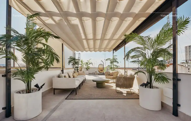 Terrassa de Casa o xalet en venda en  Madrid Capital