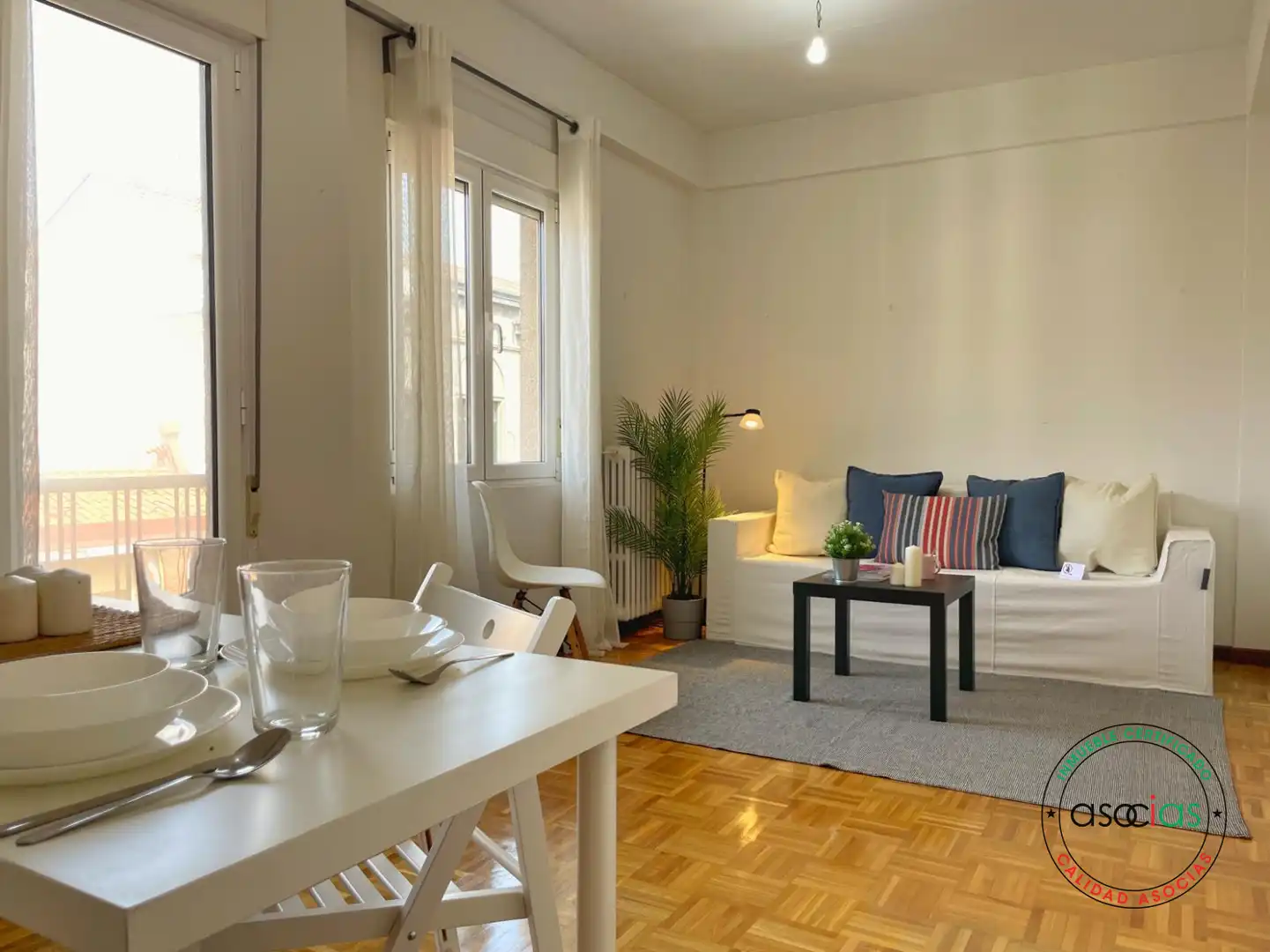 Sala de estar de Piso en venta en Gijón  con Calefacción y Parquet