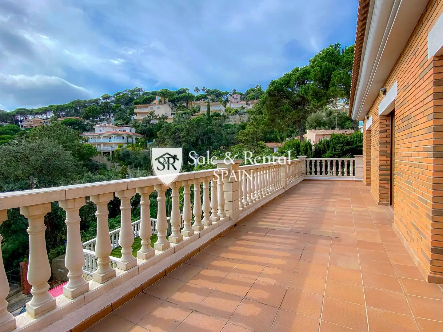 Vista exterior de Casa o xalet en venda en Lloret de Mar amb Aire condicionat, Calefacció i Jardí privat