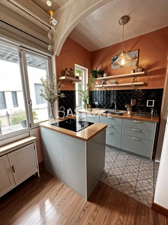 Cocina de Piso en venta en Madrid con Terraza