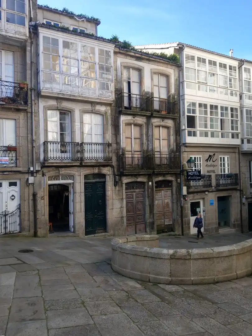 Außenansicht von Haus oder Chalet zum Verkauf in Santiago de Compostela 
