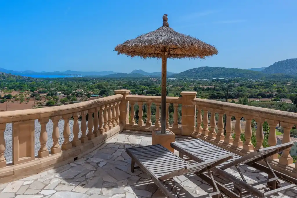 Terraza de Casa o chalet en venta en Pollença con Aire acondicionado, Calefacción y Jardín privado