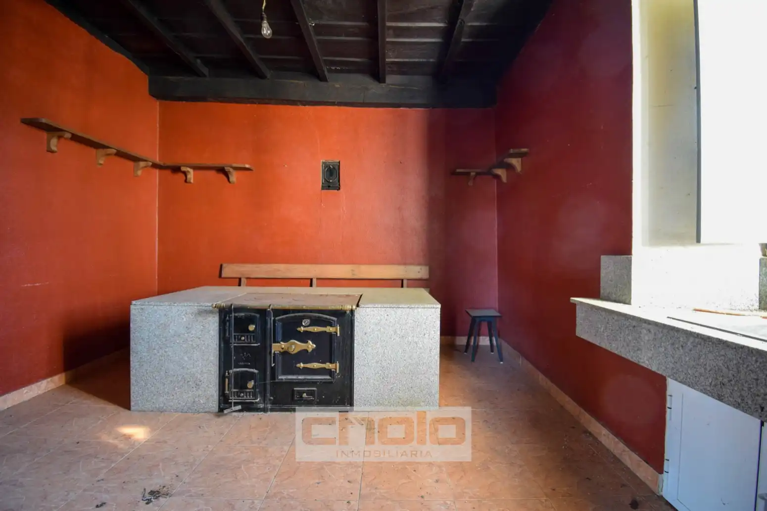 Cuina de Casa o xalet en venda en Castroverde