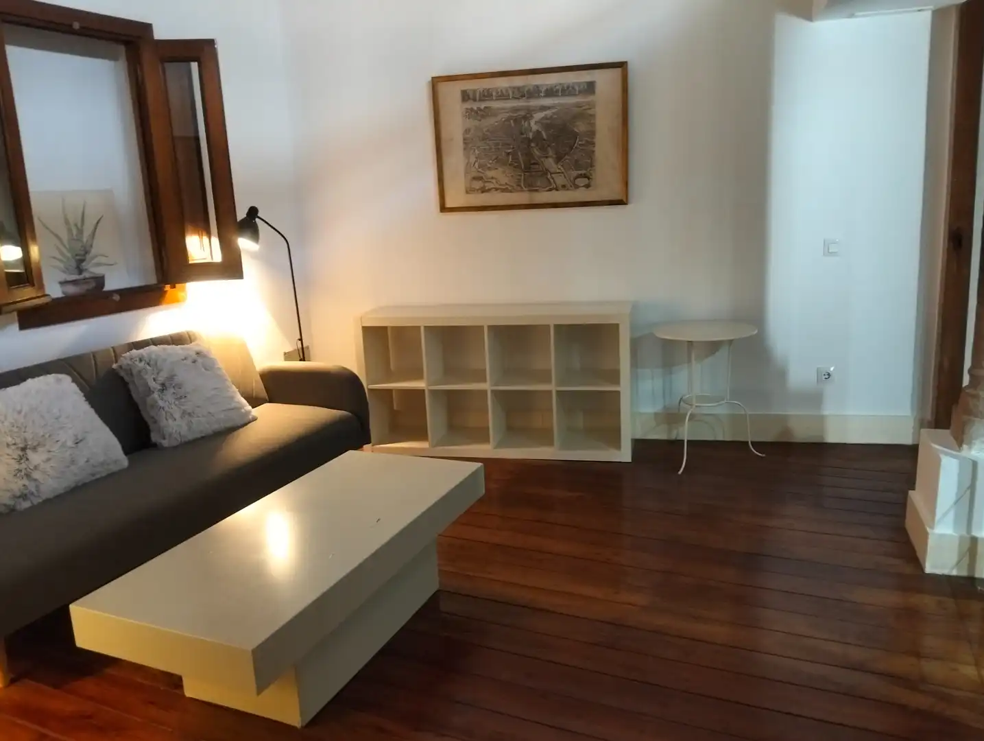 Sala de estar de Apartamento de alquiler en Toledo con Aire acondicionado, Calefacción y Parquet
