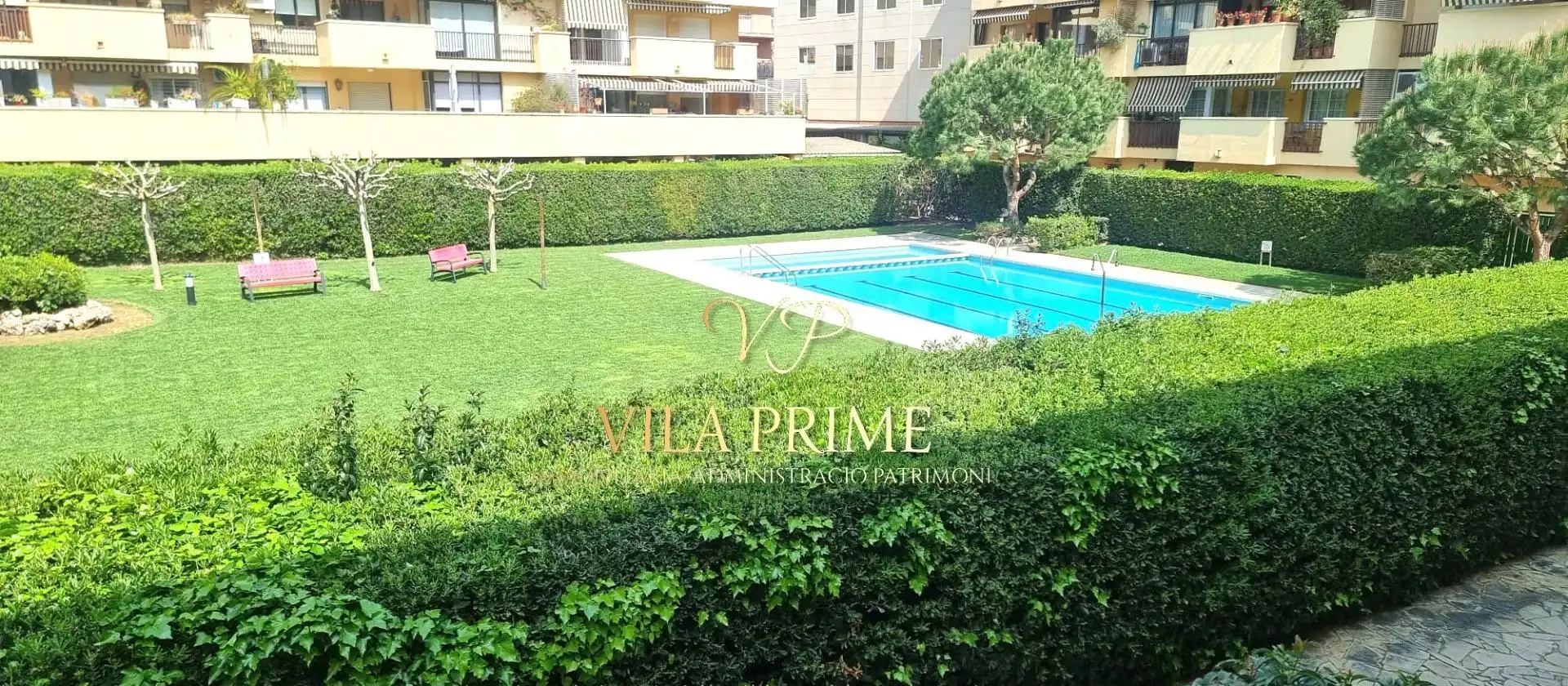 Piscina de Piso en venta en Vilassar de Mar con Aire acondicionado, Jardín privado y Terraza