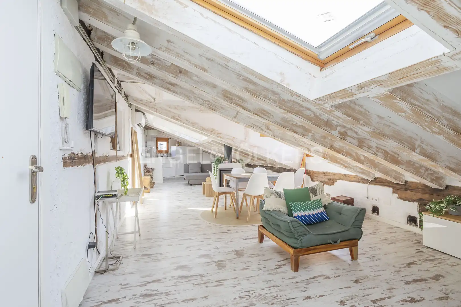 Sala de estar de Piso en venta en Madrid con Aire acondicionado, Calefacción y Amueblado