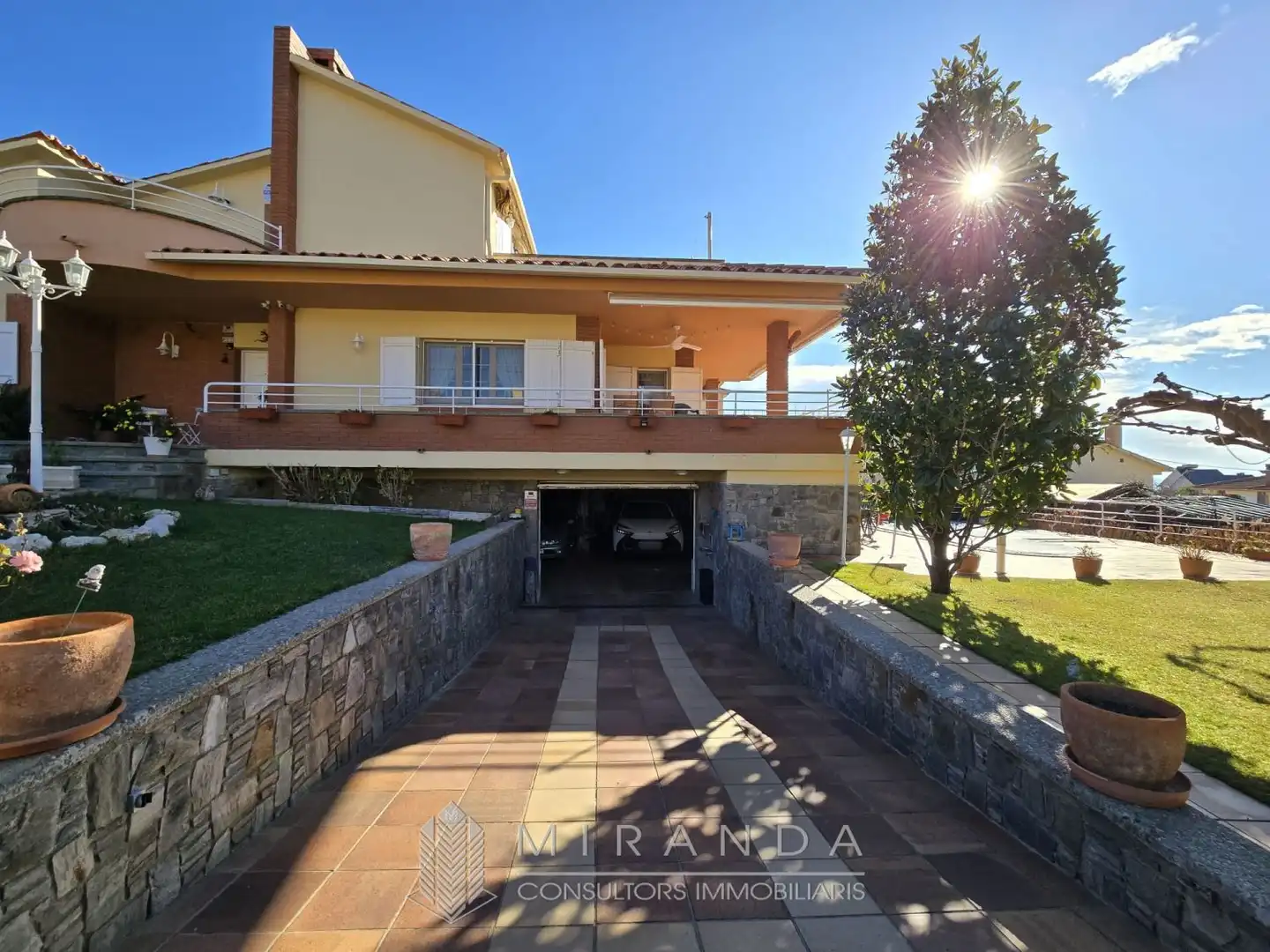 Vista exterior de Casa o xalet en venda en Cànoves I Samalús amb Aire condicionat, Calefacció i Terrassa