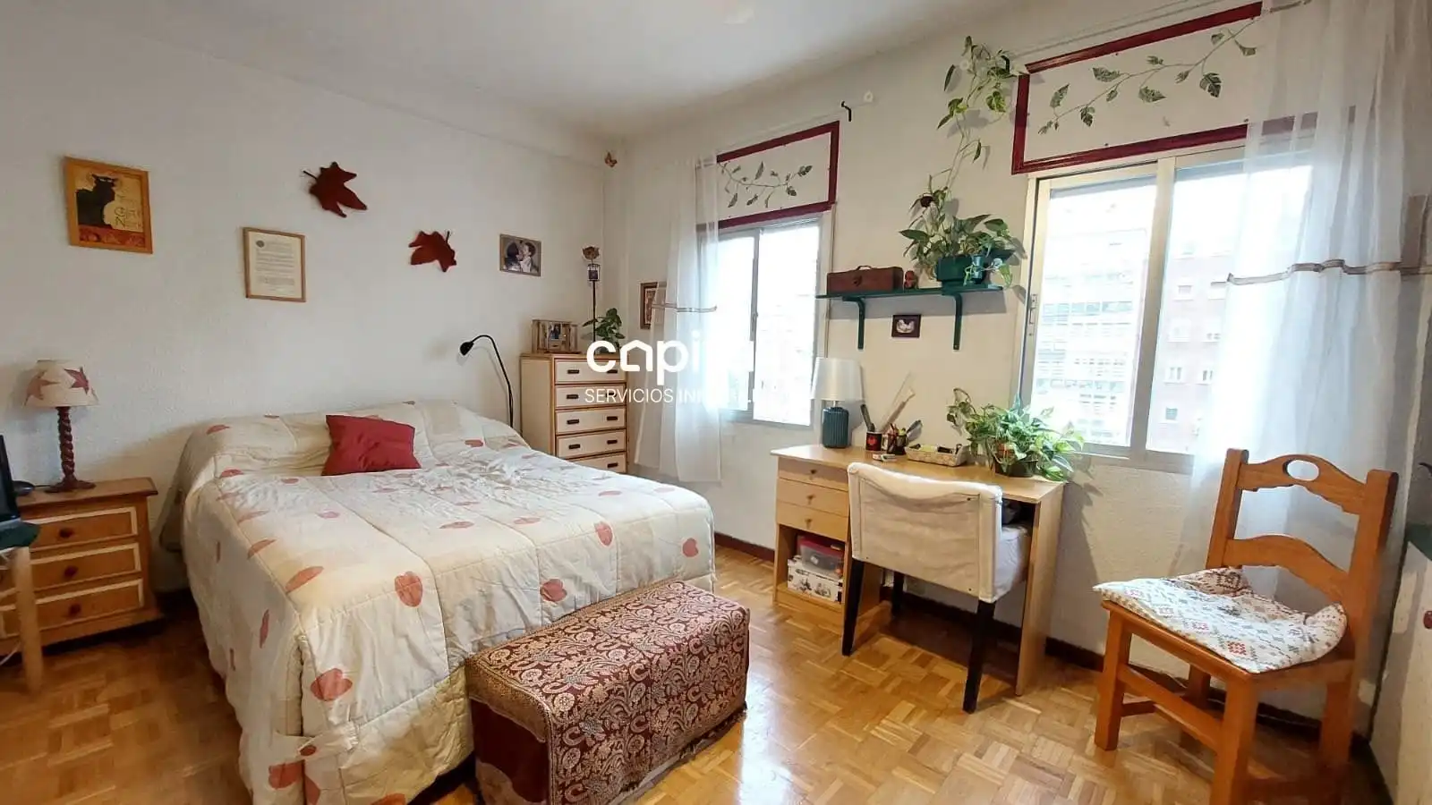 Schlafzimmer von Wohnung zum Verkauf in Madrid mit Klimaanlage, Heizung und Abstellraum