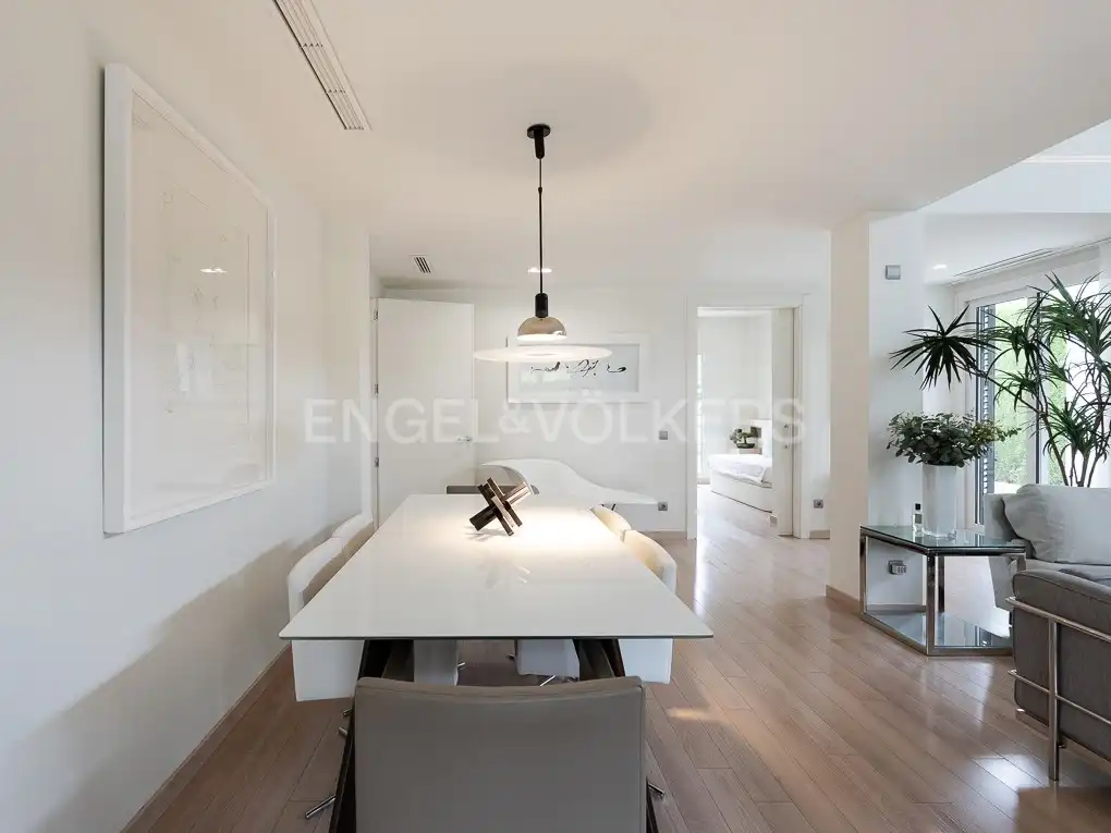 Dining room of Houses for rent in Bétera  with Air Conditioner, Heating and Private garden