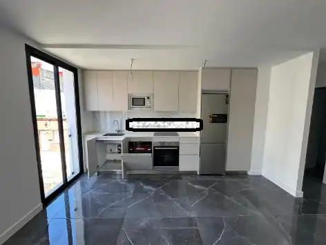 Küche von Wohnung zum Verkauf in San Cristóbal de la Laguna mit Abstellraum, Ofen und Waschmaschine
