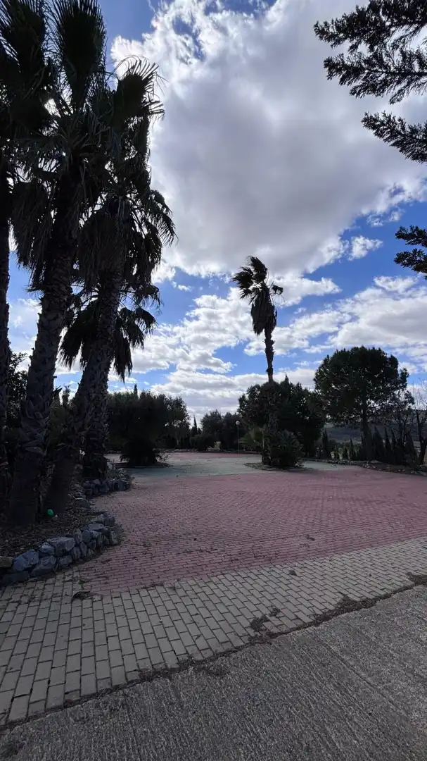 Vista exterior de Casa o xalet en venda en Cehegín amb Aire condicionat, Calefacció i Jardí privat