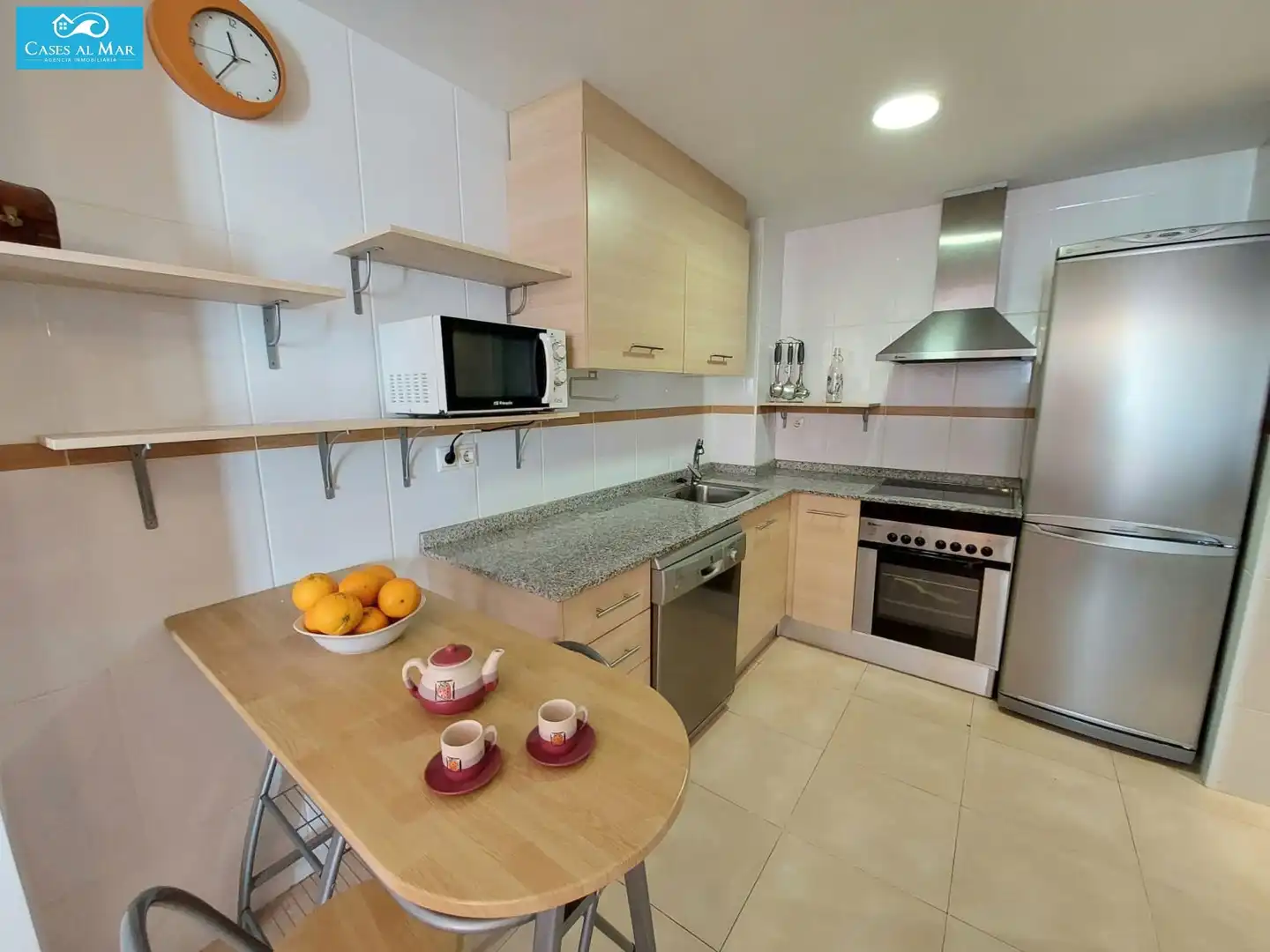 Cuina de Apartament en venda en Oropesa del Mar / Orpesa amb Aire condicionat, Calefacció i Terrassa