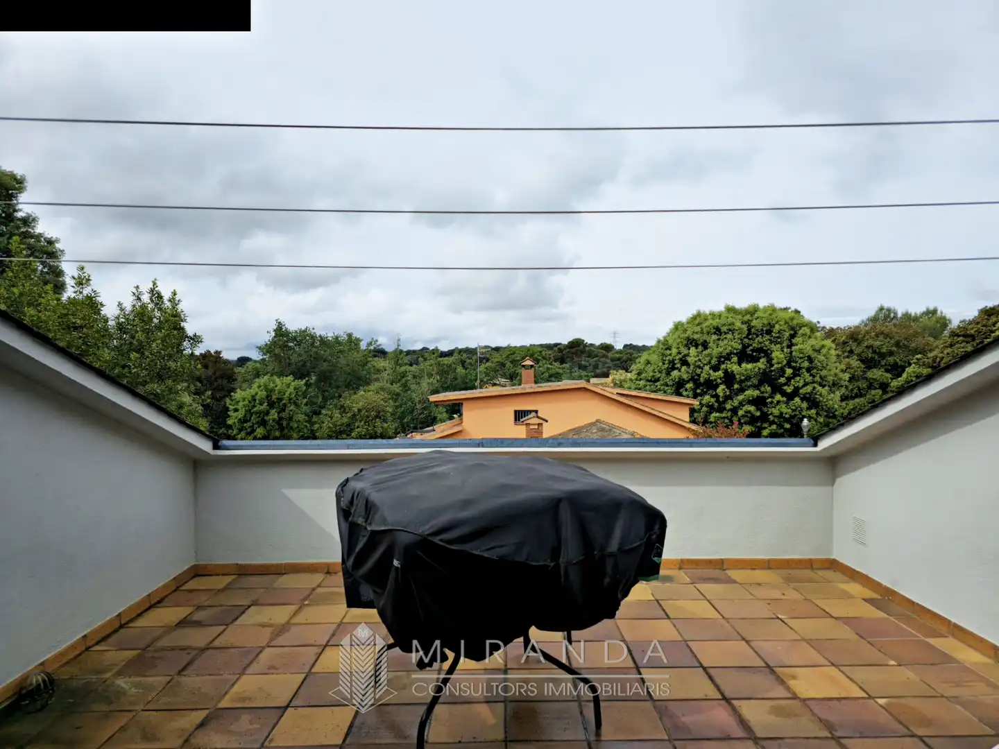 Terrassa de Casa o xalet en venda en Santa Maria de Palautordera amb Calefacció, Jardí privat i Parquet