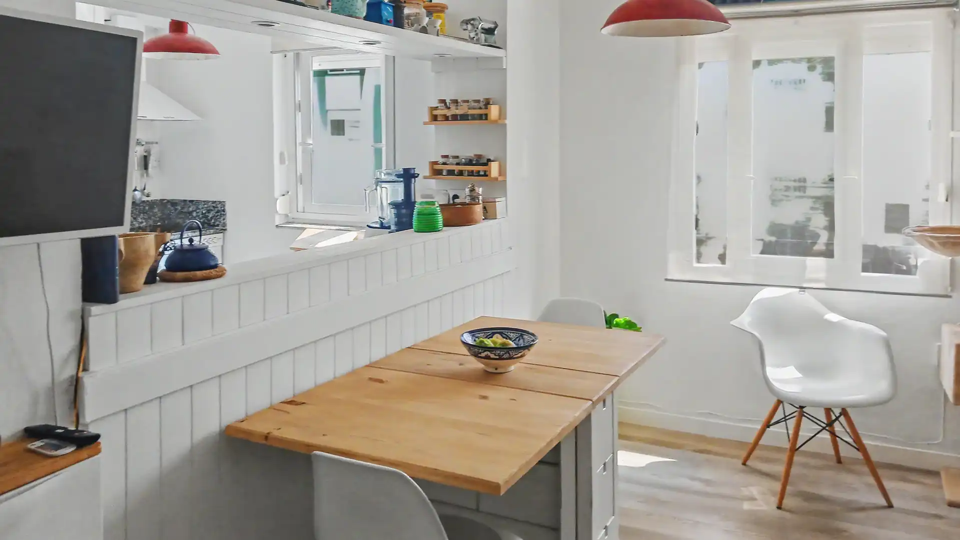 Küche von Wohnung zum Verkauf in Dénia mit Klimaanlage, Heizung und Möbliert